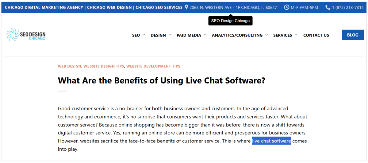 Scambio di link contestuali