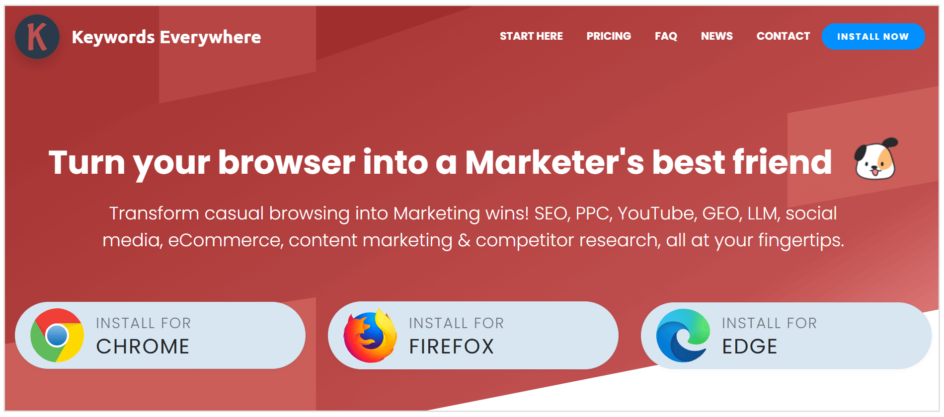 Parole chiave ovunque