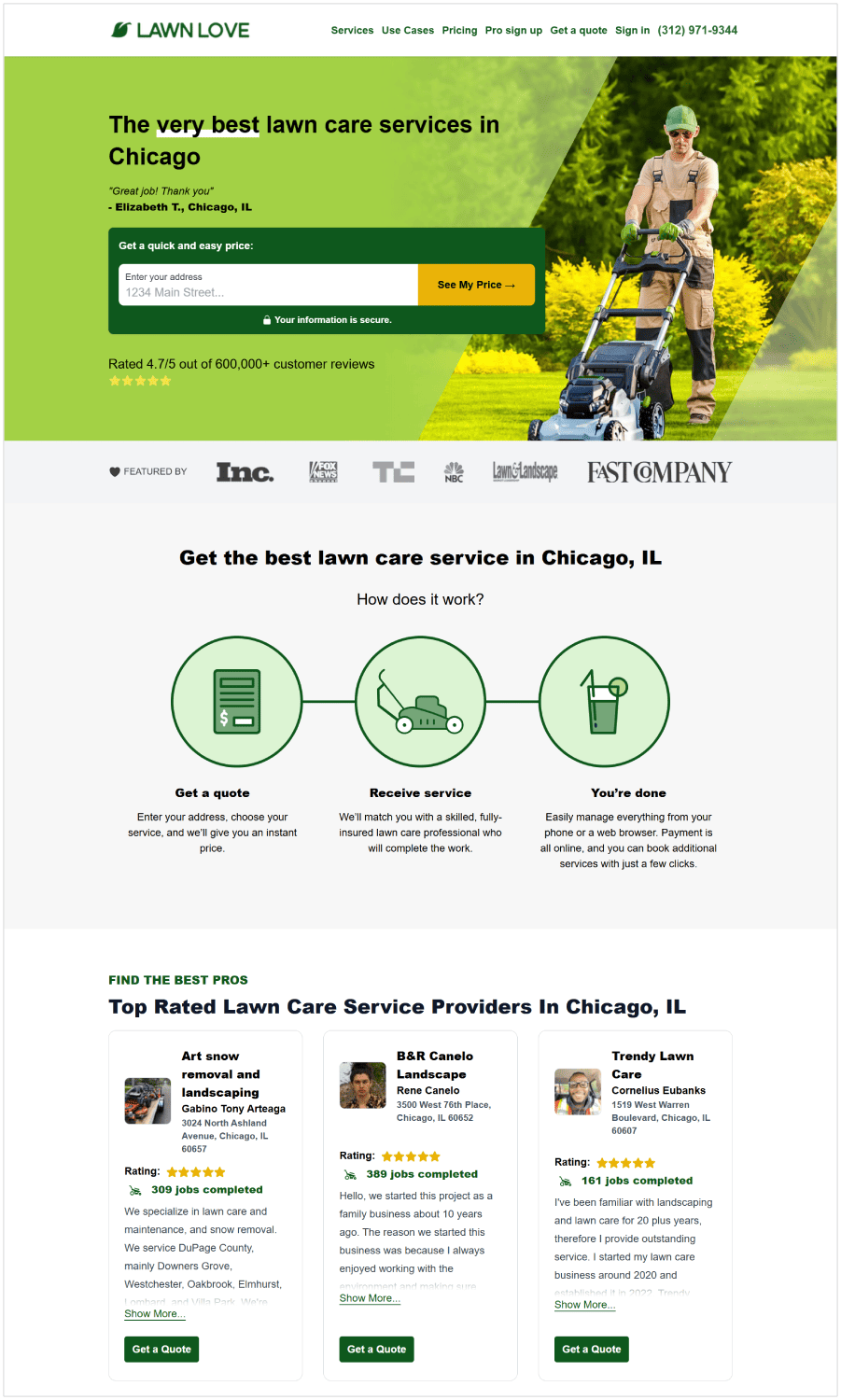 Lawn care Chicago